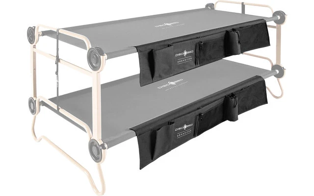 Disc-O-Bed Organizer Grau Seitentasche Für SINGEL L Und Sol-O-Cot Feldbett 3 Disc-O-Bed Organizer Grau Seitentasche Für SINGEL L Und Sol-O-Cot Feldbett