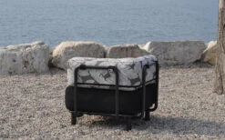 One Bar Element 1 Aufblasbarer Sessel / Sitzelement Light Grey / Red -Campingmöbel Geschäft 365645 2413625