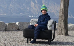 One Bar Element 1 Aufblasbarer Sessel / Sitzelement Light Grey / Red -Campingmöbel Geschäft 365744 2413685