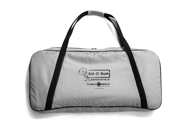 Disc-O-Bed Kid-O-Bed Mit Geradem Rahmen, Ohne Seitentasche, Blockpattern 5 Disc-O-Bed Kid-O-Bed Mit Geradem Rahmen, Ohne Seitentasche, Blockpattern – Bild 3